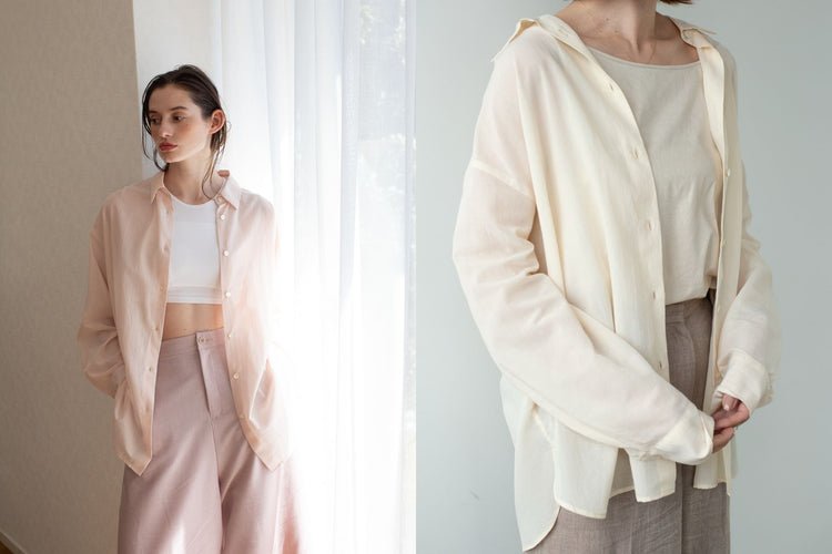 「rihka sheer shirt」追加販売のお知らせ