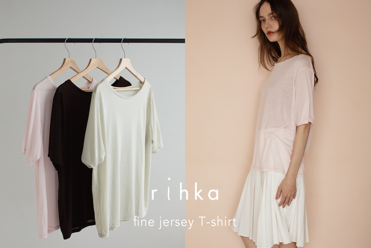【新製品】ネイルポリッシュの色味からインスパイアされた fine jersey T shirtが5/17より登場