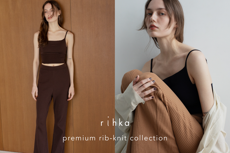 【新商品】ネイルポリッシュの色味からインスパイアされたpremium rib-knit collectionが4/23より登場