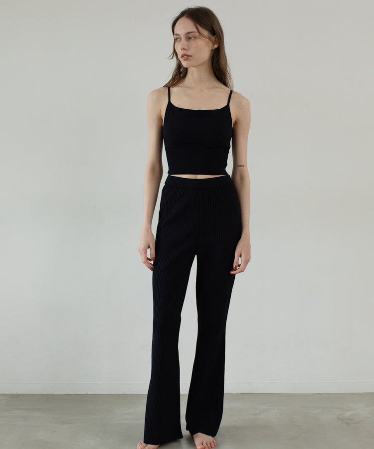 premium rib-knit set up / lens