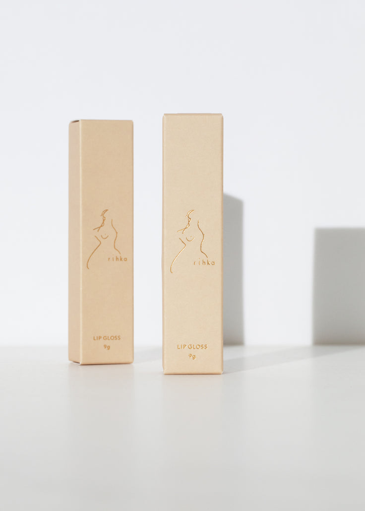 toffee lip gloss & nail polish set