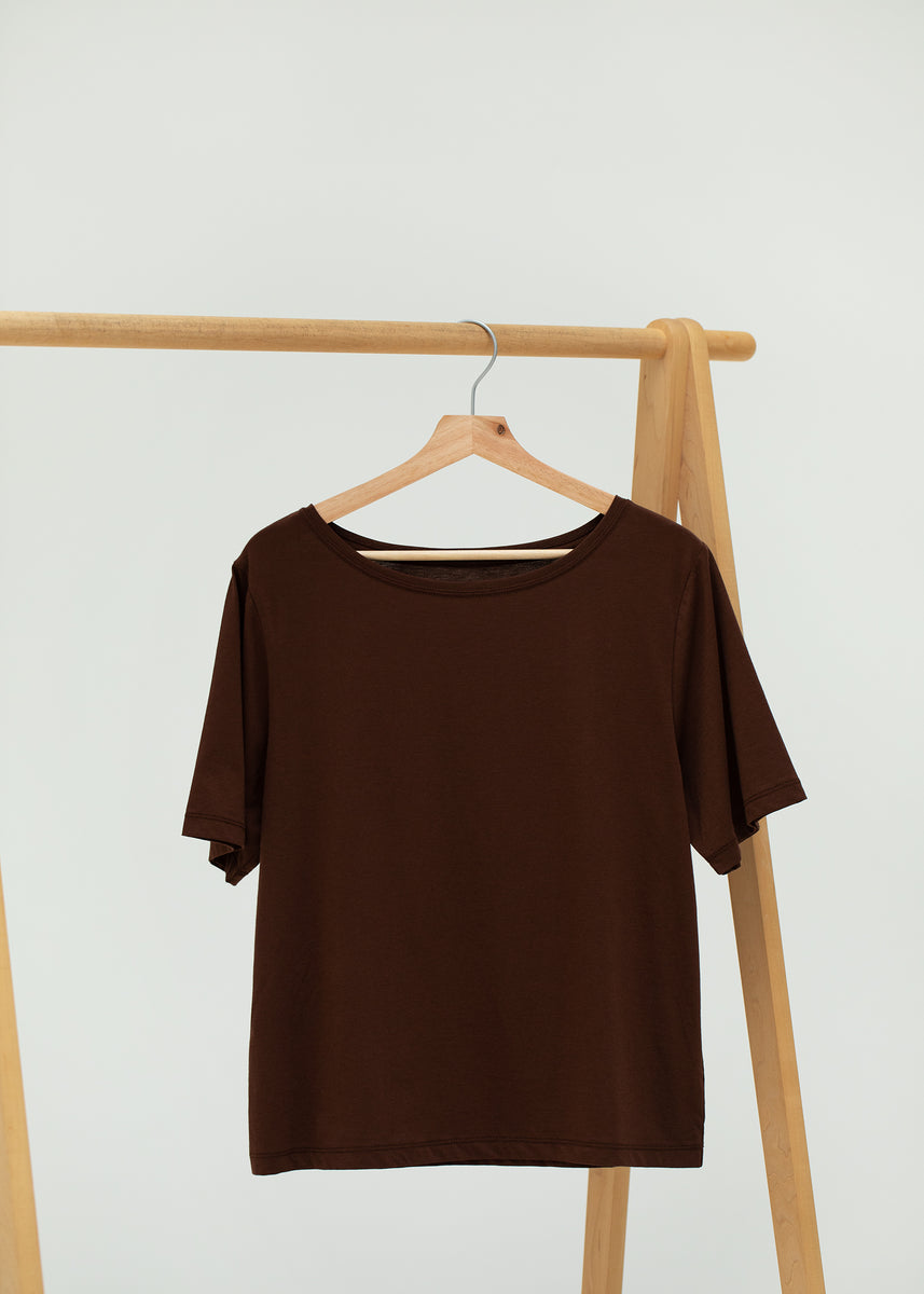sheer T shirt freckle | rihka