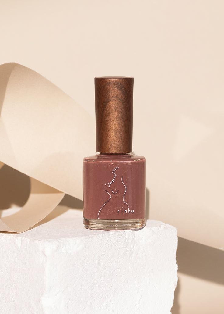 toffee lip gloss & nail polish set