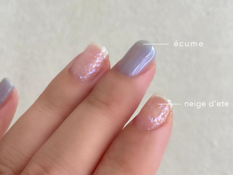 ice blue glitter set