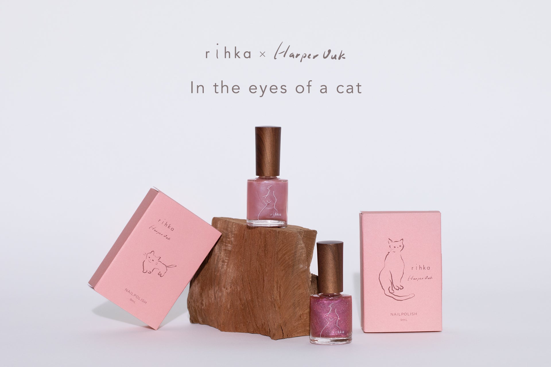 【rihka】 リップ・ネイル・アイシャドウ　7点セット rihka】 リップ・ネイル・アイシャドウ 7点セット rihka】 リップ