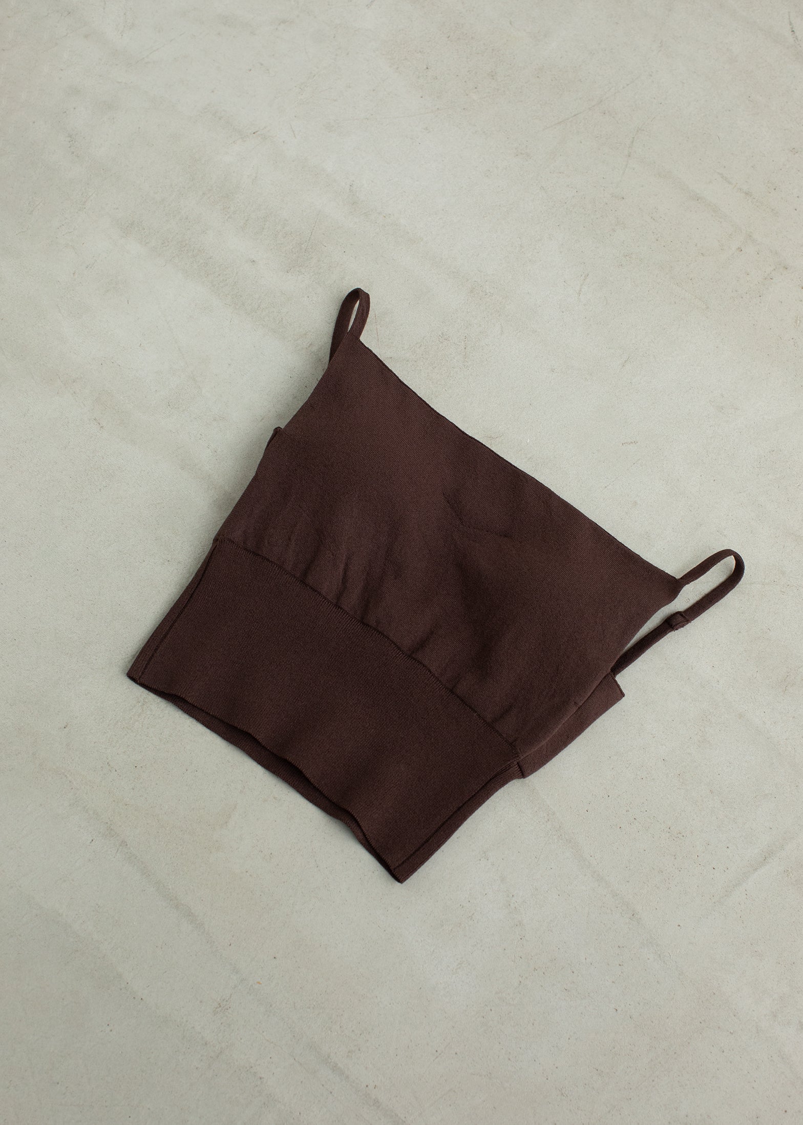 sheer knit pull over / freckle | rihka