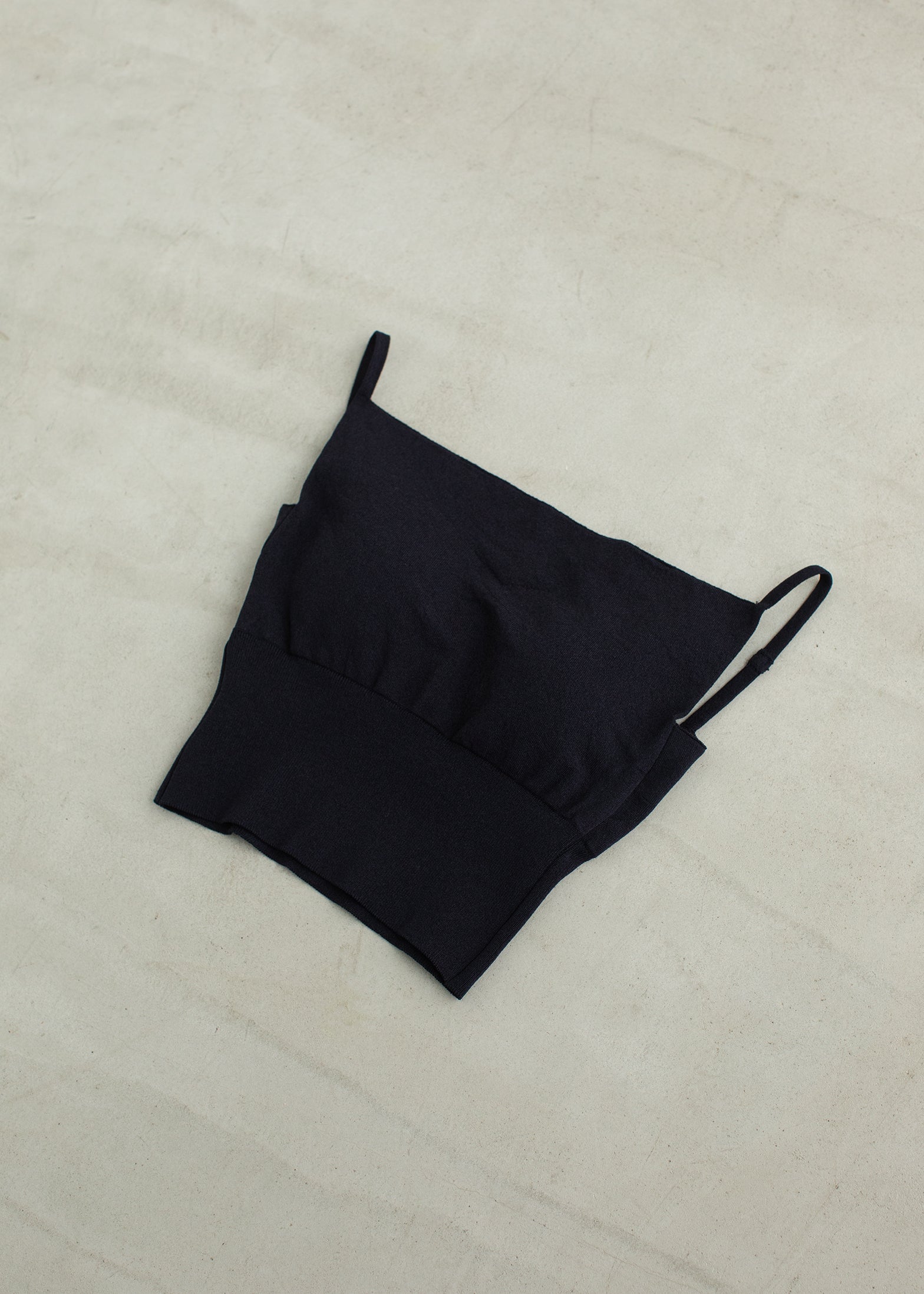 premium rib-knit bra top / cinnamon | rihka