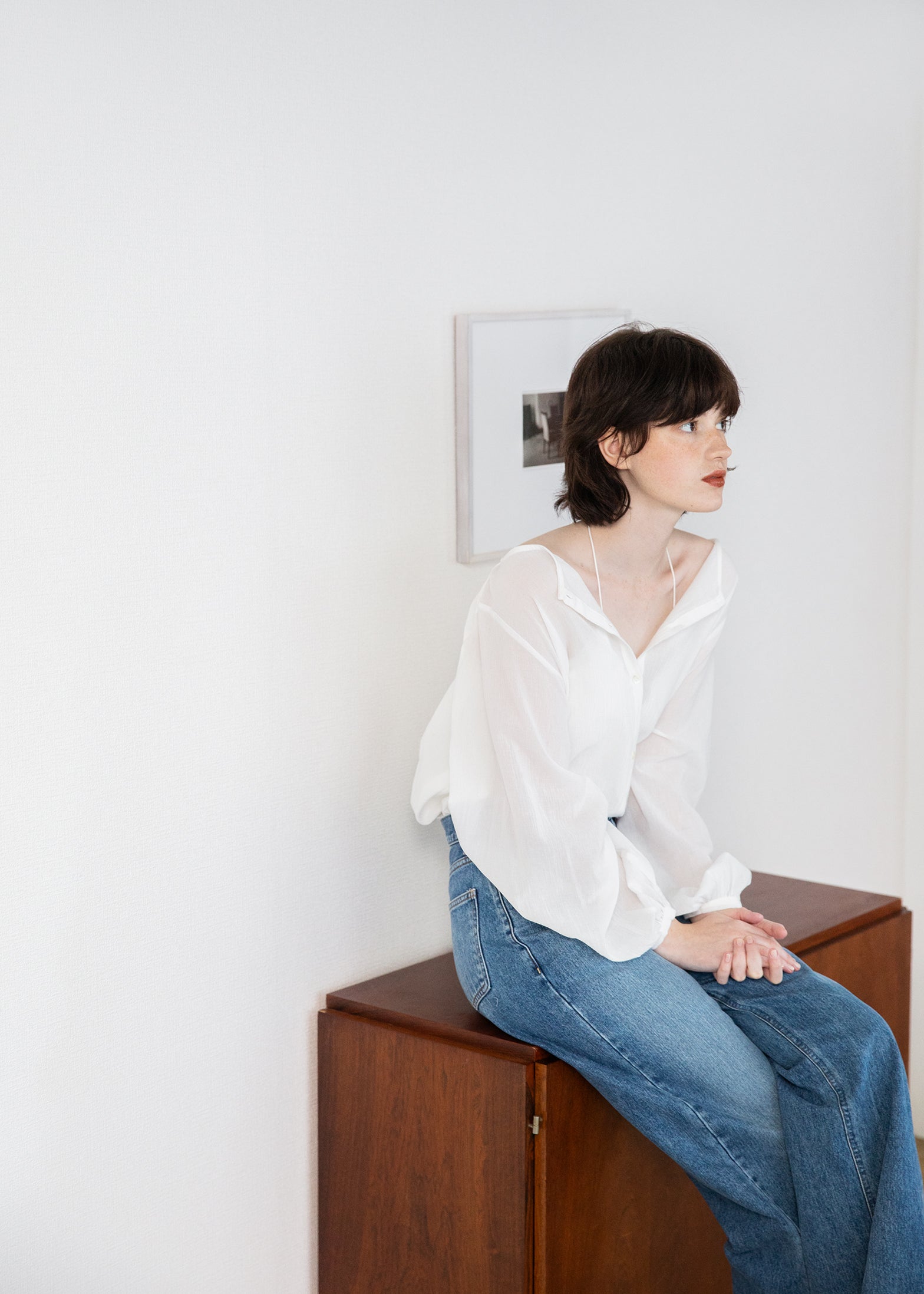 トップス rihka sheer blouse new day sheer blouse | rihka