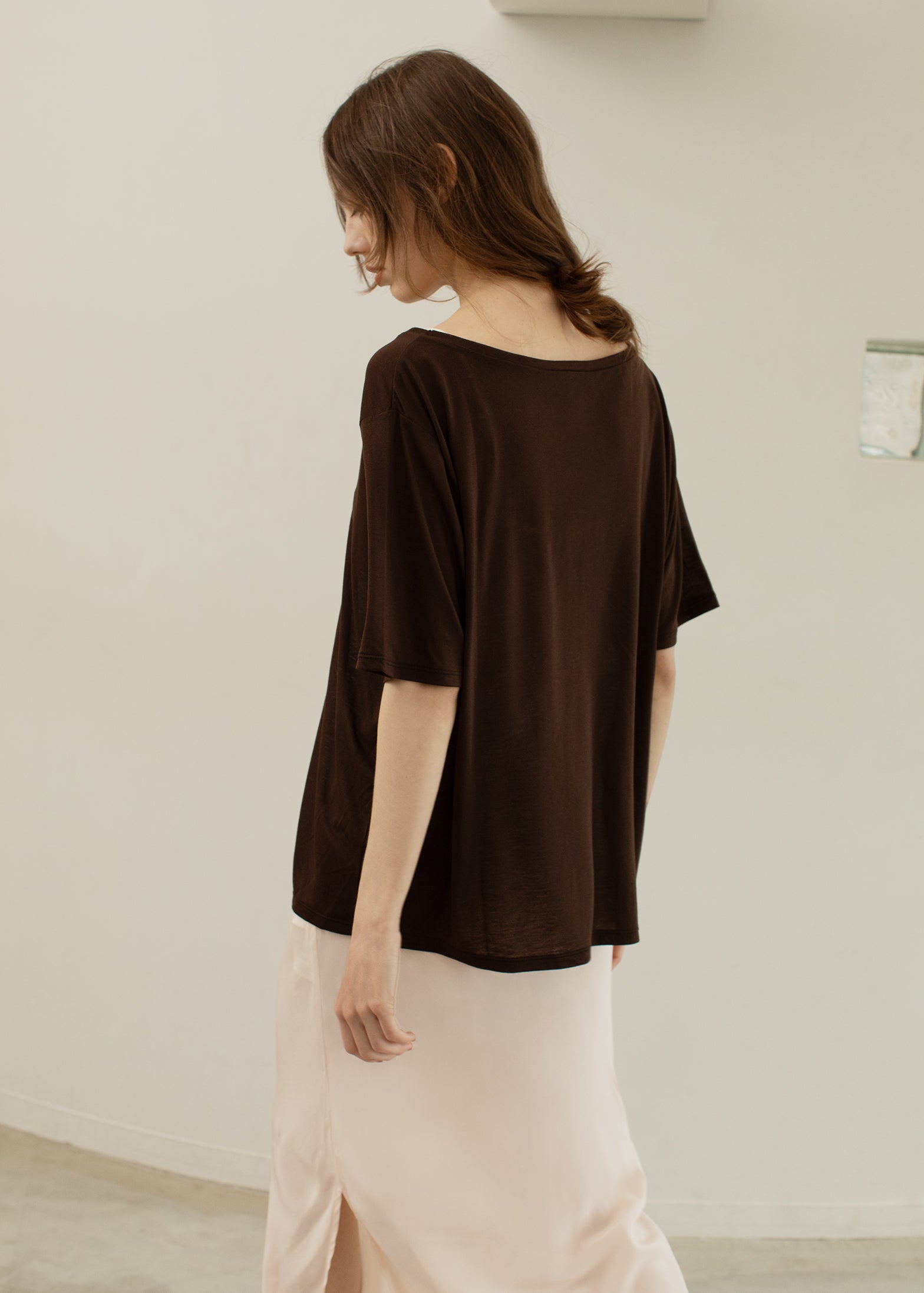 fine jersey T shirt / freckle | rihka