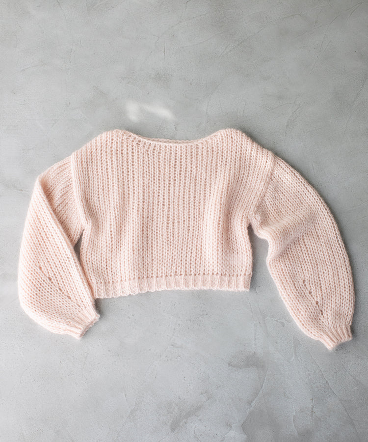 mohair knit / coussinet