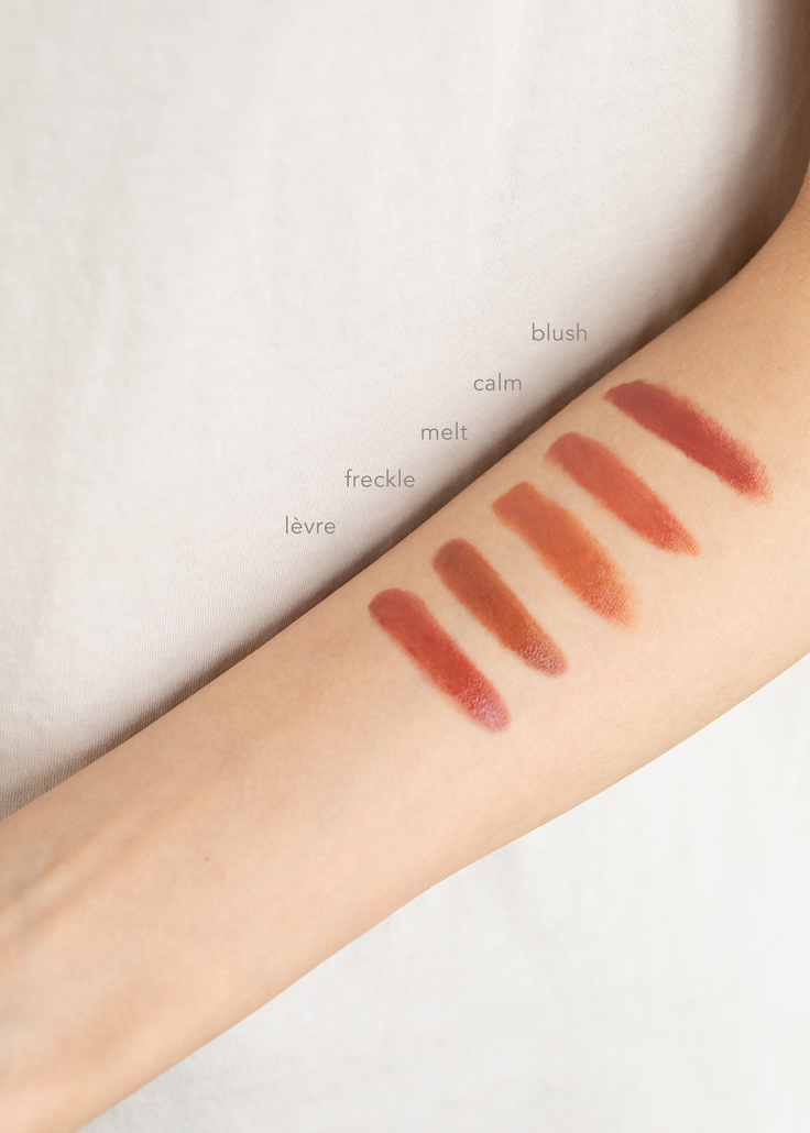 calm&freckle lipstick set