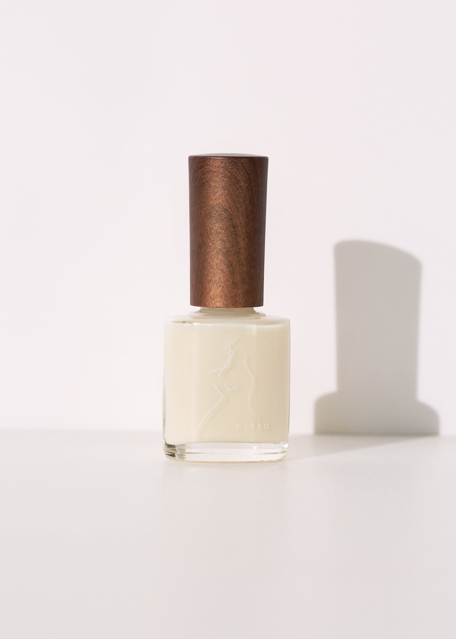 sheer color base coat RBC001 blanc | rihka