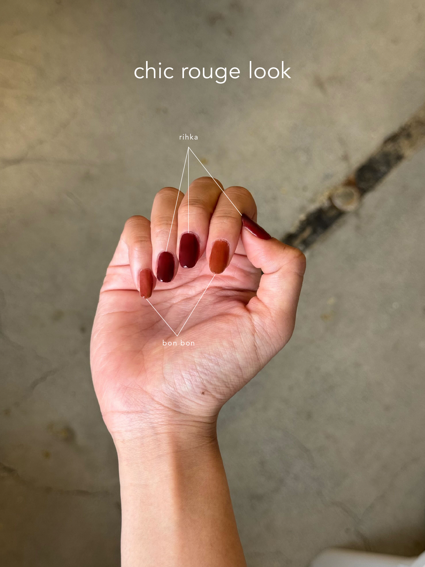 chic rouge look