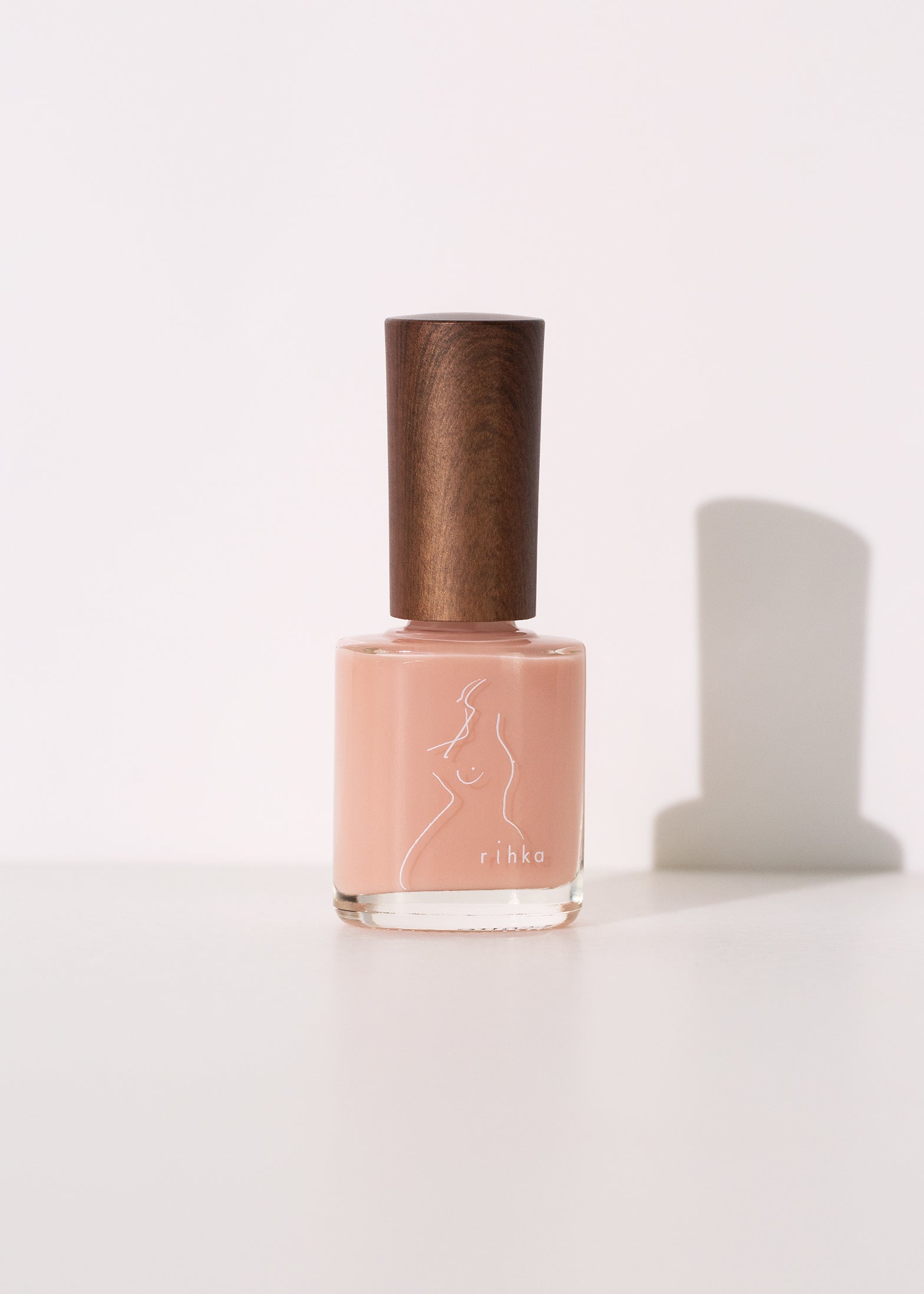 rihka トップコート　ベースコート　ネイルポリッシュ　＊おまけ付き 限定マニキュア】ネイルポリッシュ｜rihkaの口コミ - 🩷🩶手元