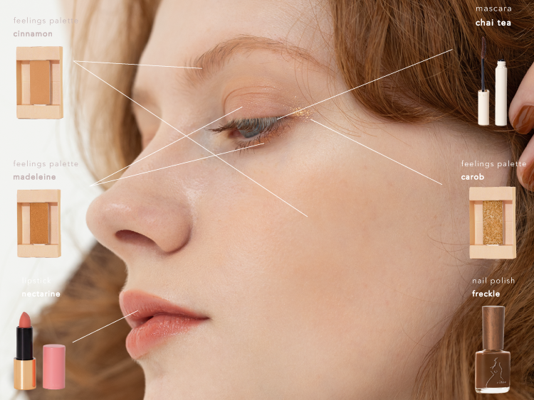 sheer T shirt freckle | rihka