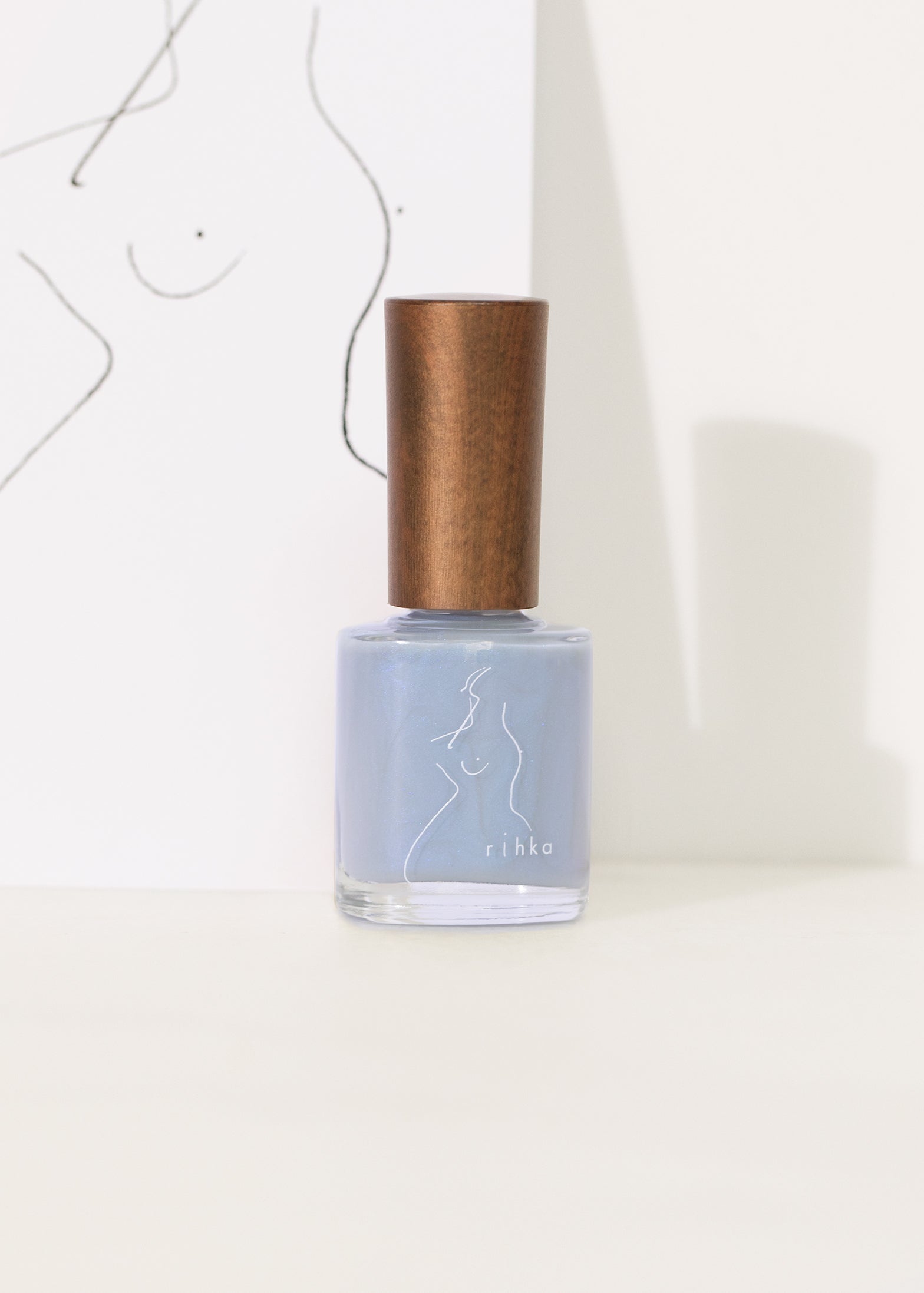 rihka nail polish NAB055 fig | rihka