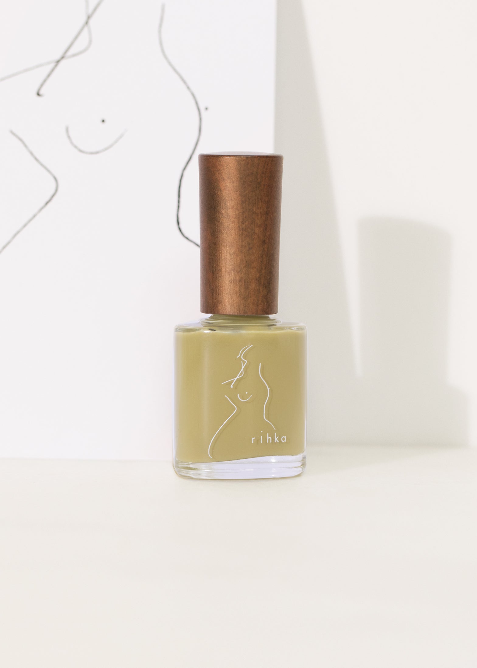 rihka nail polish NAB002 chai tea | rihka