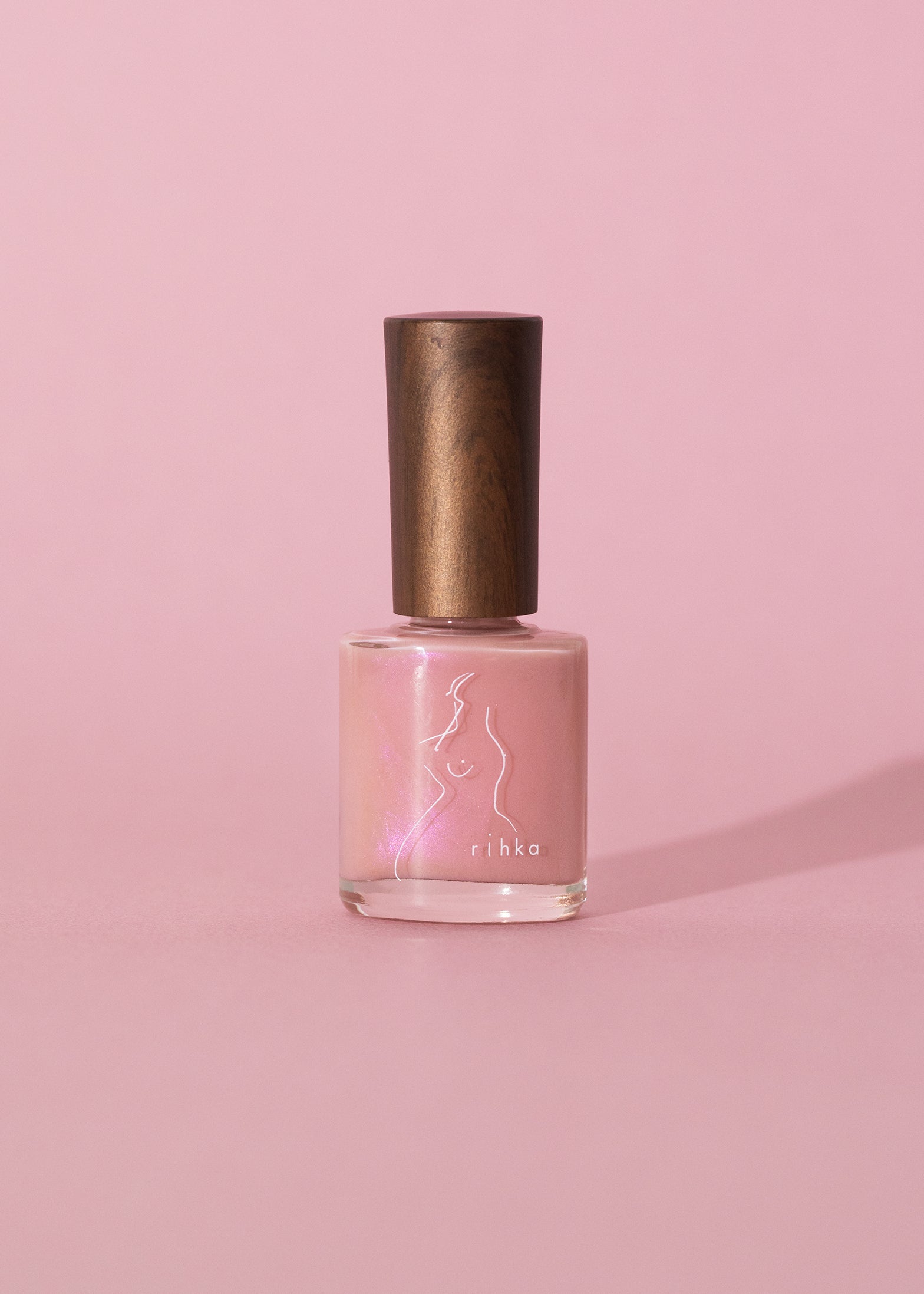 rihka nail polish rose - ネイルカラー